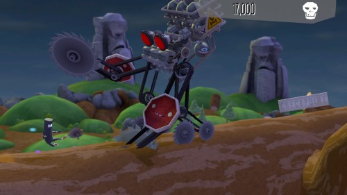 Stop signs are for kicking!